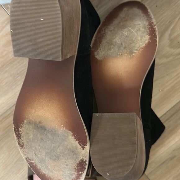 BP Barris Black Suede Bootie 9.5 - Picture 4 of 7